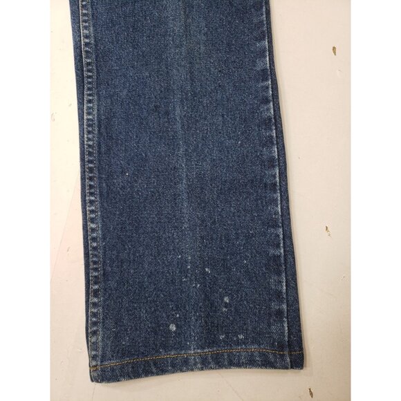 Wrangler Twenty X Women’s Size 9/10 x 32 Straight Leg Denim Dark Wash Jeans - Picture 10 of 16